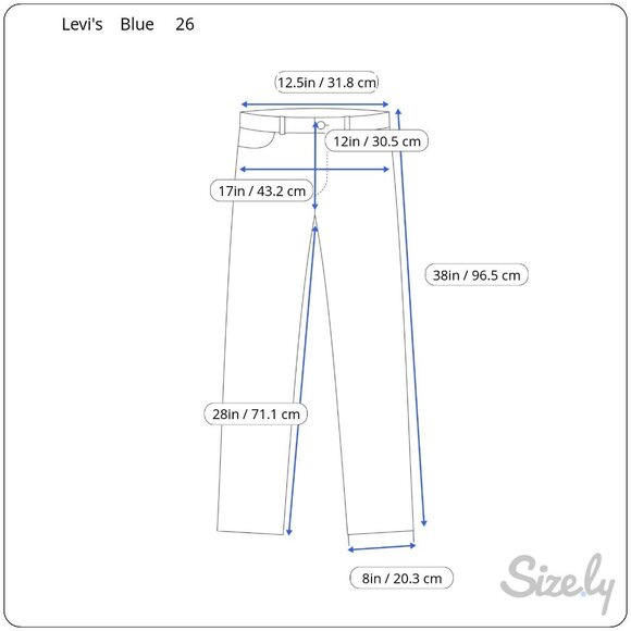 Levi Strauss Ribcage Straight Ankle High Waisted Rough Cut Hem Denim Jeans 26 - Picture 9 of 9